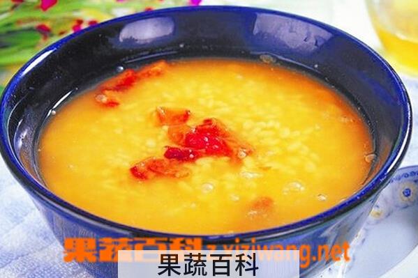 果蔬百科薏米小米粥