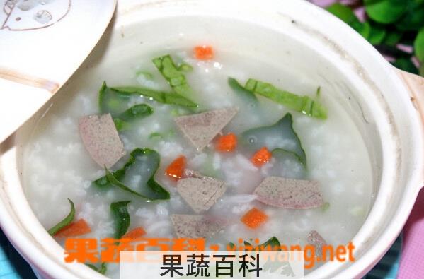 果蔬百科健脾养胃粥
