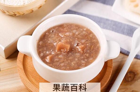 莲藕稀饭的功效与作用