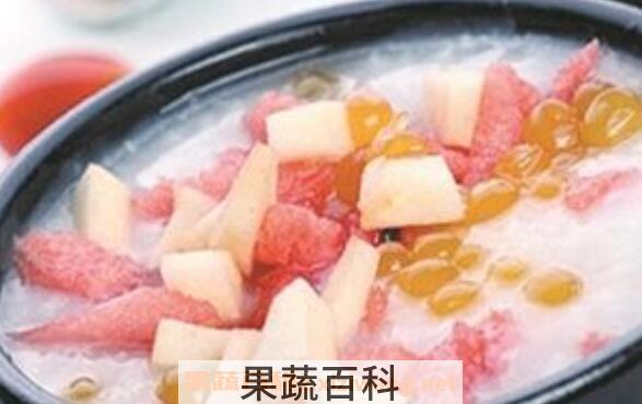 西瓜粥的作用与功效