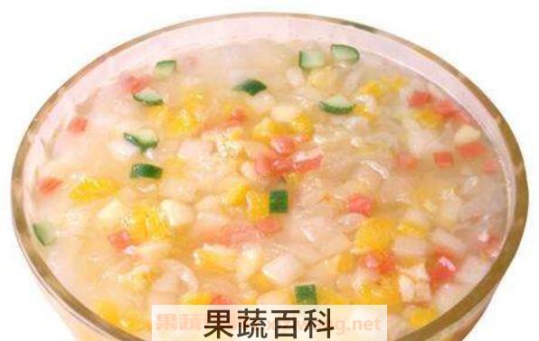 西瓜粥的作用与功效