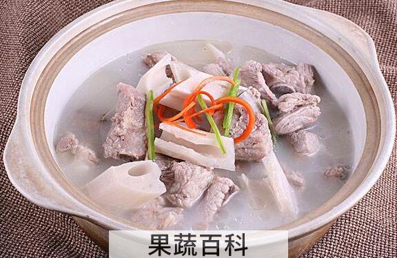 排骨炖藕的功效与作用 排骨炖藕的禁忌