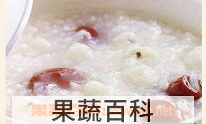 果蔬百科山药薏米红枣粥