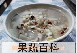 果蔬百科山药薏米芡实粥