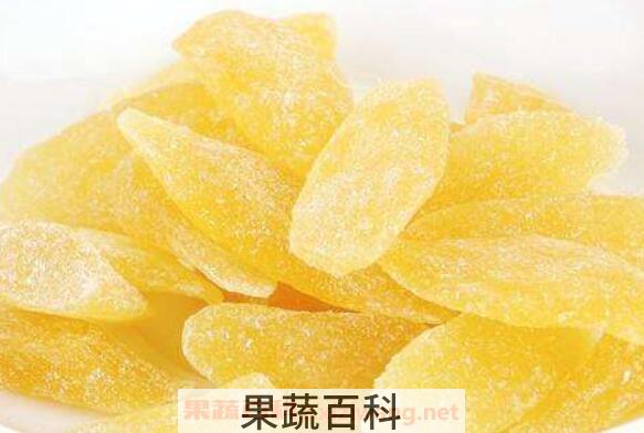 菠萝干的功效和作用