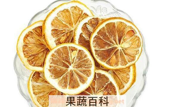 柠檬干的功效与作用