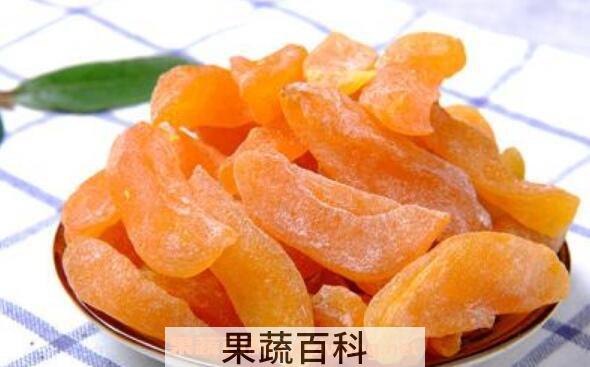 黄桃干的功效与作用及禁忌