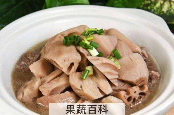 素炖藕的功效与作用