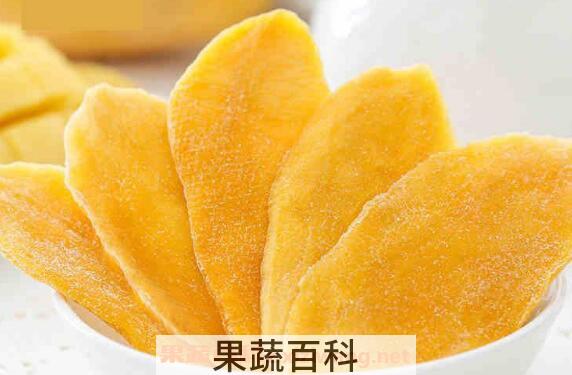 芒果干的功效与作用 吃芒果干的好处