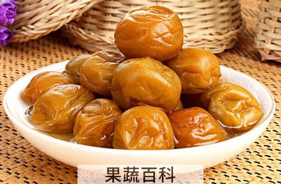 腌制梅子