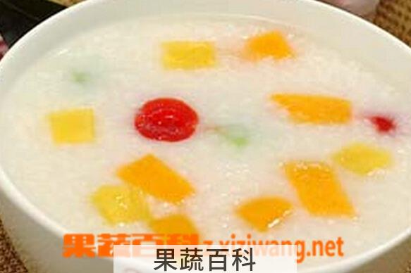果蔬百科水果粥
