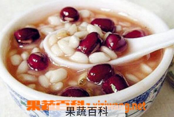 果蔬百科红豆薏米粥