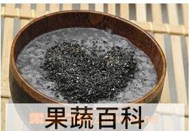 果蔬百科黑芝麻
