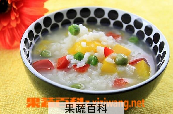 果蔬百科蔬菜粥