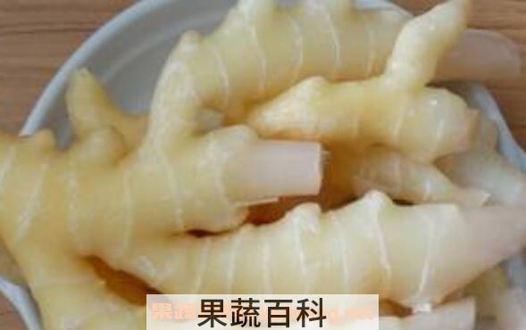 竹根姜的功效与作用