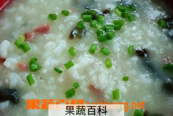 果蔬百科瘦肉粥