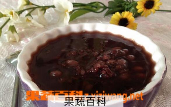 果蔬百科红豆粥