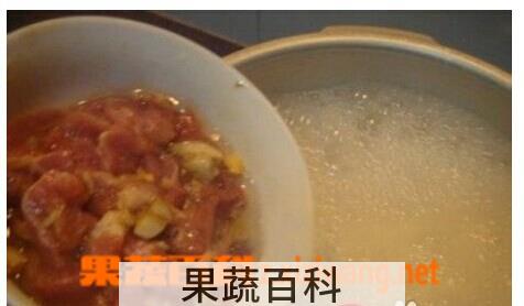 果蔬百科干贝粥