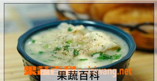 果蔬百科鱼片粥