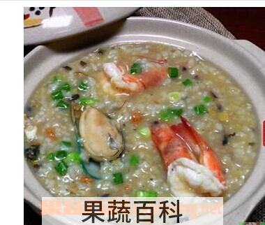 果蔬百科鲍鱼粥