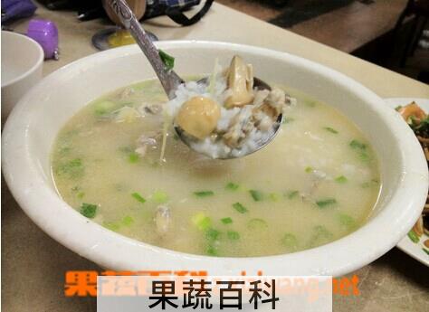 果蔬百科田鸡粥