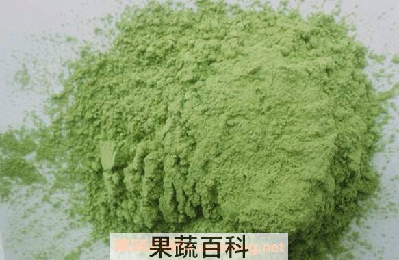 小麦草粉的功效和作用