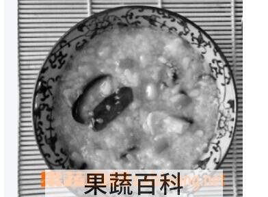 果蔬百科香菇鸡肉粥