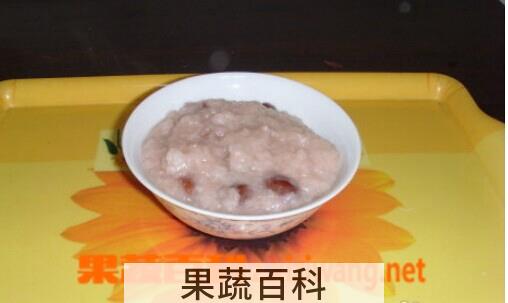 果蔬百科花生粥