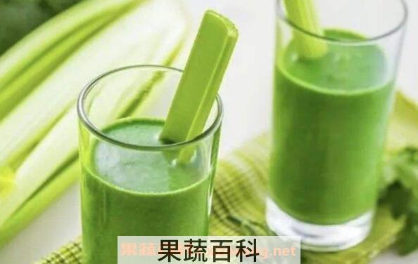 喝西芹汁有什么好处 喝西芹汁的副作用