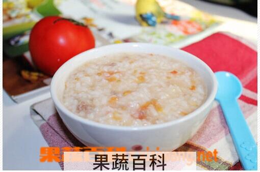 果蔬百科番茄牛肉粥的做法和功效