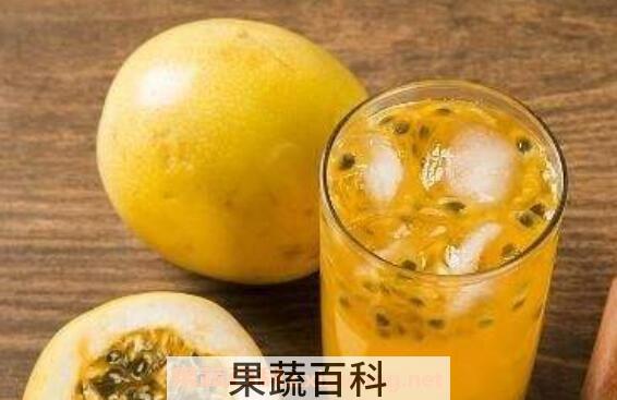 百香果泡水的正确方法