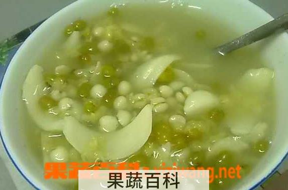 果蔬百科百合绿豆