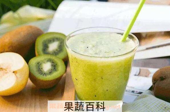 猕猴桃梨汁的功效与作用