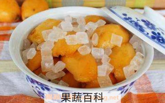 枇杷冰糖的腌制方法