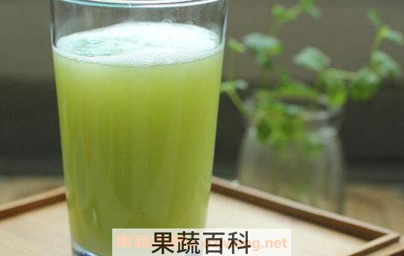 青瓜汁的功效与作用 喝青瓜汁的好处