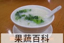 果蔬百科银鱼芥菜粥