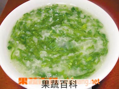 果蔬百科小儿菠菜粥