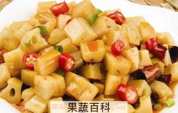 炒藕杆怎么做好吃 炒藕杆的家常做法