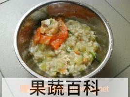 果蔬百科清新苦瓜什锦粥