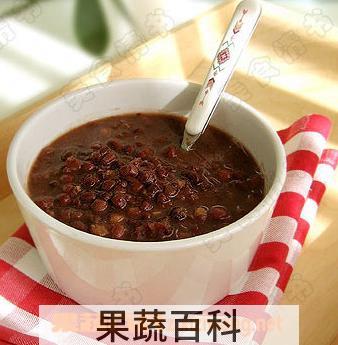 果蔬百科绿茶豆腐赤豆粥