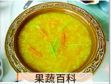 果蔬百科小米南瓜粥