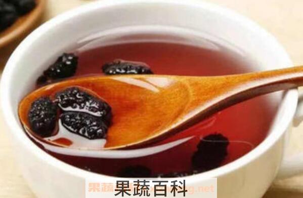 葚子泡水的功效与作用
