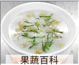 果蔬百科荷叶瘦肉莲子粥
