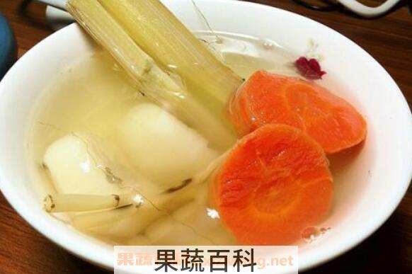 马蹄煮水的功效与禁忌