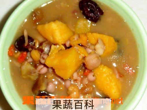 果蔬百科十全大补粥