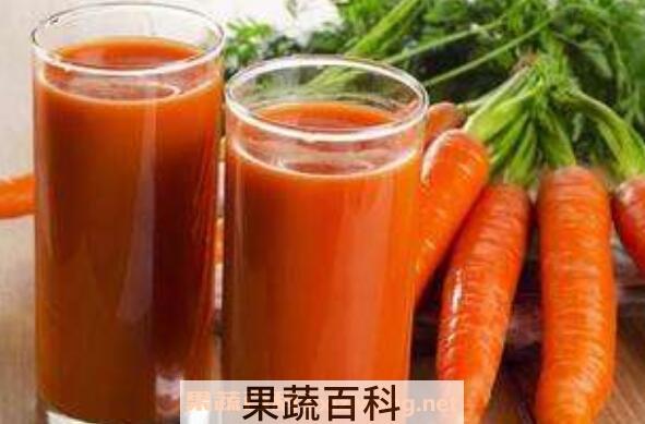 胡萝卜汁的功效