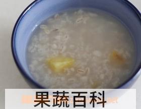 果蔬百科糯米小麦米红薯粥