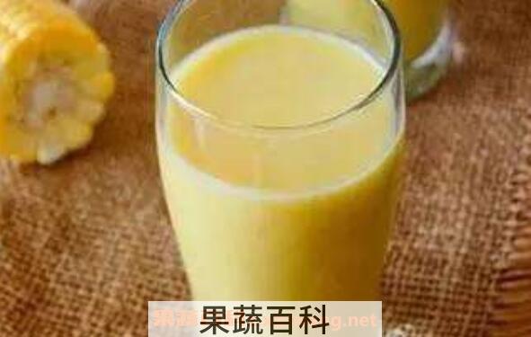玉米汁如何做 玉米汁的做法教程