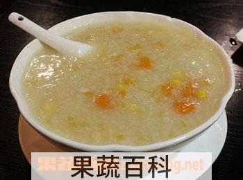 果蔬百科南瓜红薯玉米粥