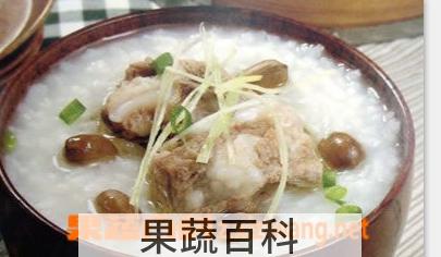 果蔬百科排骨粥